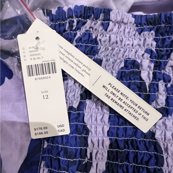 MAEVE HALTER BUBBLE MIDI DRESS size 12 - Picture 4 of 4